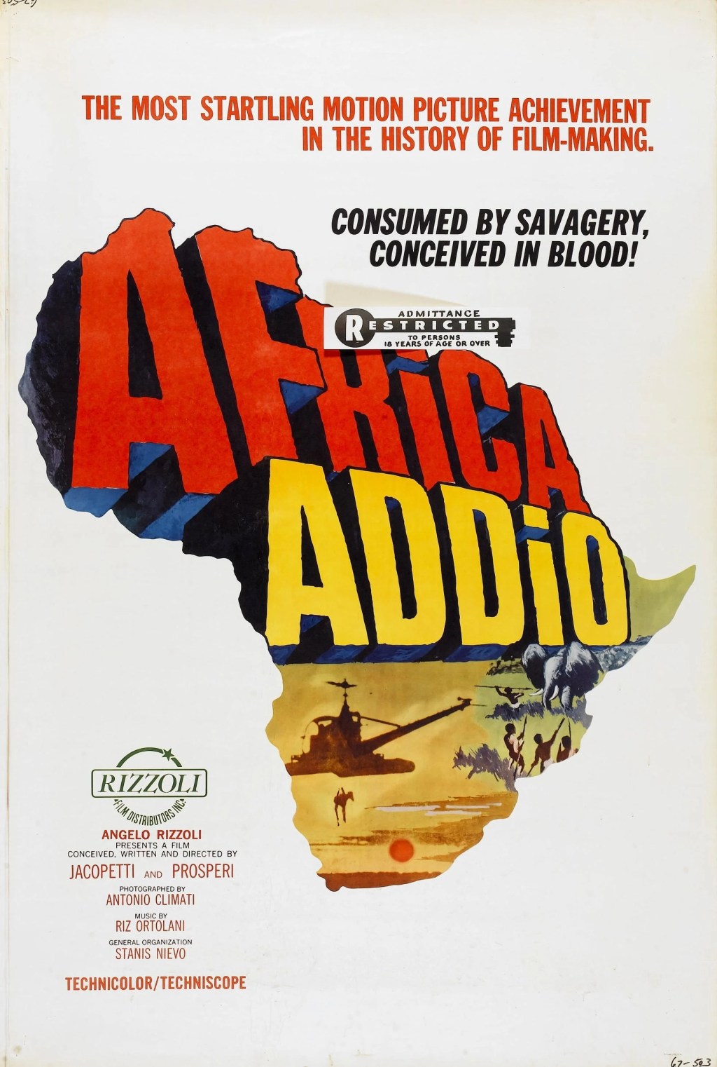 &laquo;&nbsp;Adieu Afrique&nbsp;&raquo; (Africa Addio) réalisé par Gualtiero Jacopetti & Franco Prosperi : Critique et Test&nbsp;Blu-Ray